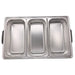 Herzberg HG-8022-3: Roestvrijstalen Chafing Dish - 3 Stuks 1/3e Voedselpan - Roucheax - Bivakshop