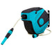 Herzberg HG - 8025: 10 m automatische waterslanghaspel met stalen montage - Bivakshop