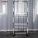 Herzberg HG - 8034GRY: Bewegend Kledingrek - Grijs - Bivakshop
