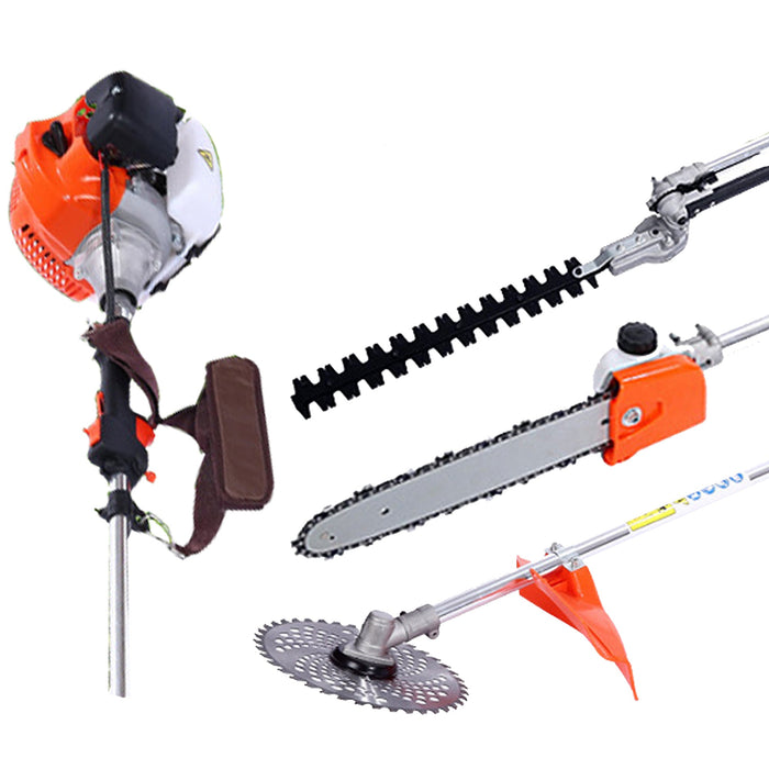 Herzberg HG-8048MBC: 8-in-1 multifunctionele bosmaaier - Tuingereedschap - Bivakshop