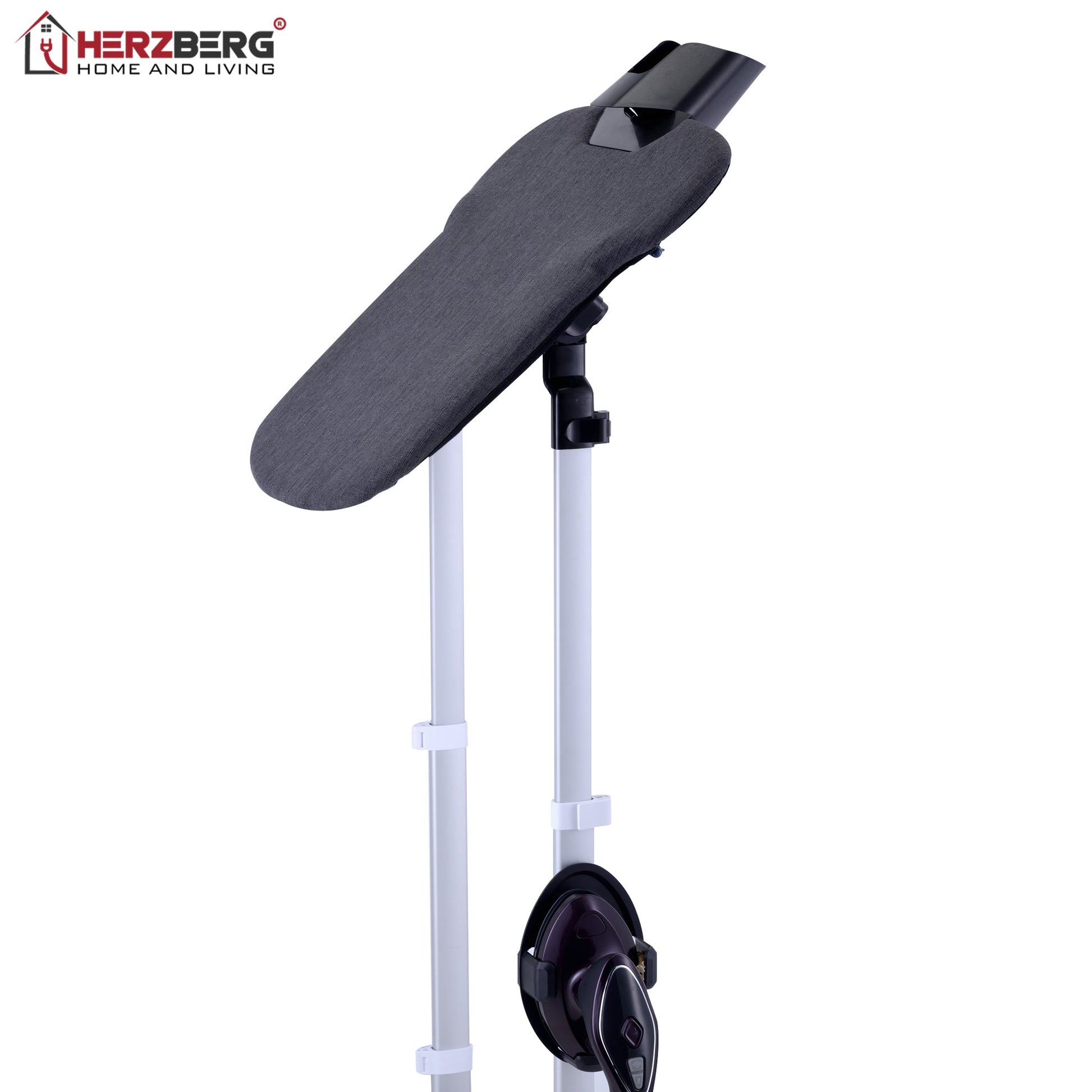 Herzberg HG-8058: geavanceerde kledingstomer met strijkstation - Bivakshop