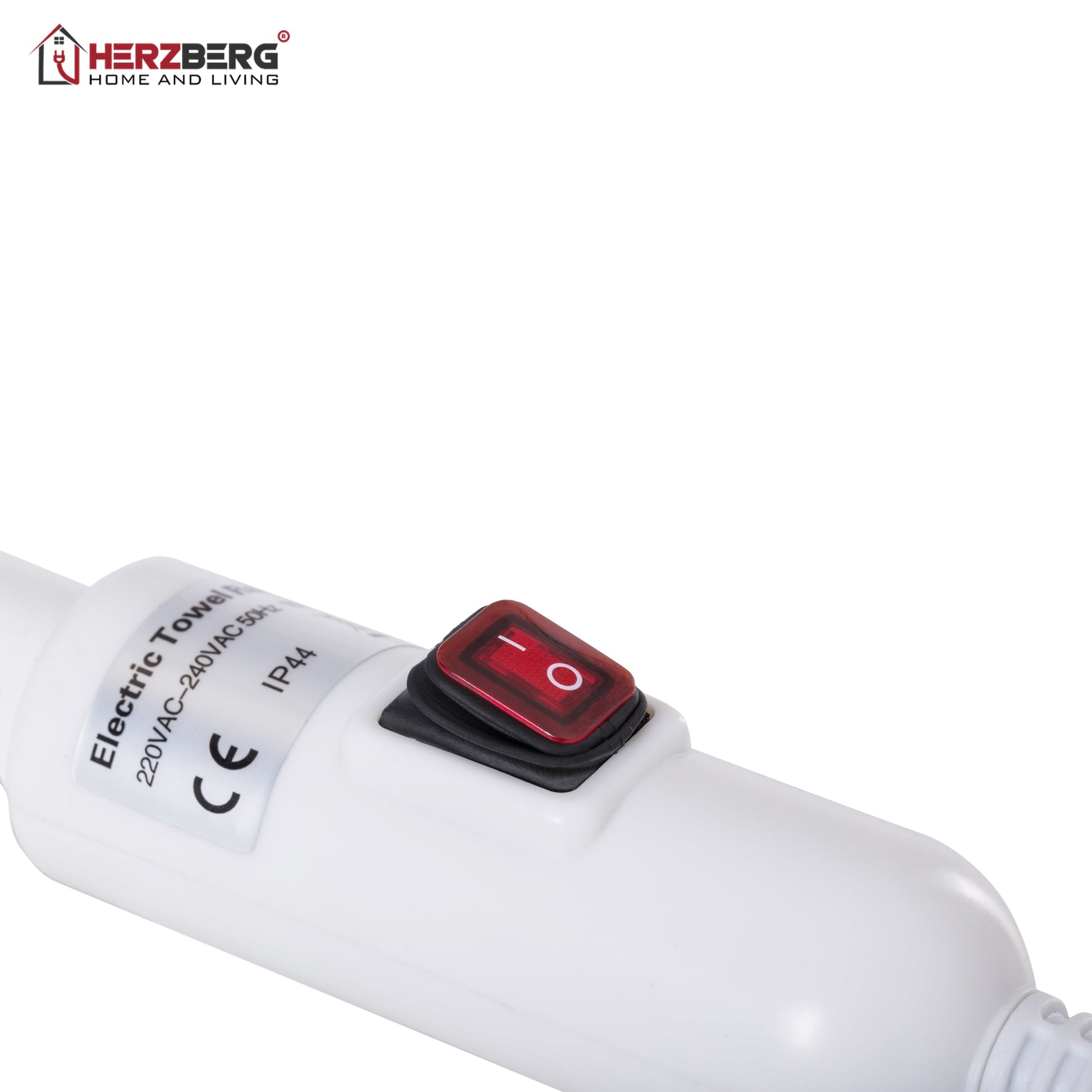 Herzberg HG-8071: elektrisch verwarmd handdoekenrek - Bivakshop