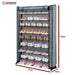 Herzberg HG-8077: 9-Tier Schoenenrek Organizer Blauw - Bivakshop
