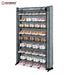 Herzberg HG-8077: Schoenenrekorganizer met 9 niveaus grijs - Bivakshop