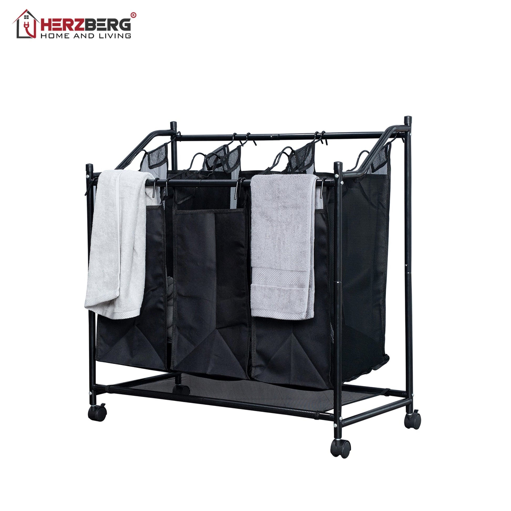 Herzberg HG-8078: Rollende Wasmand Sorter & Organizer - Bivakshop