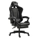 Herzberg HG - 8080: Ergonomische gamestoel in racewagenstijl, zwart - Bivakshop