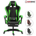 Herzberg HG - 8080: Ergonomische gamestoel in racewagenstijl, zwart - Bivakshop