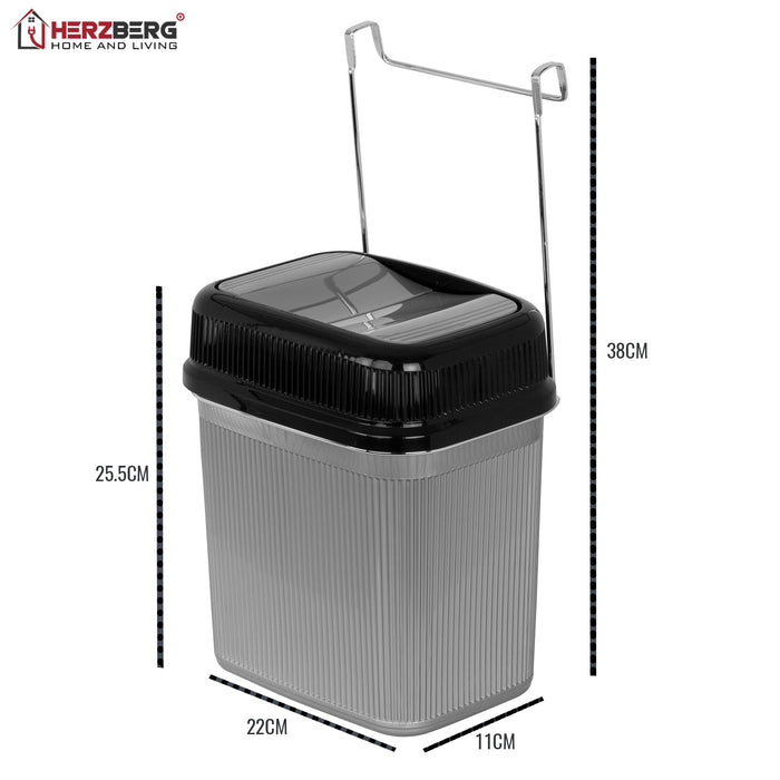 Herzberg HG-KBB756: Bovenkast prullenbak - Vuilnisbak - Bivakshop