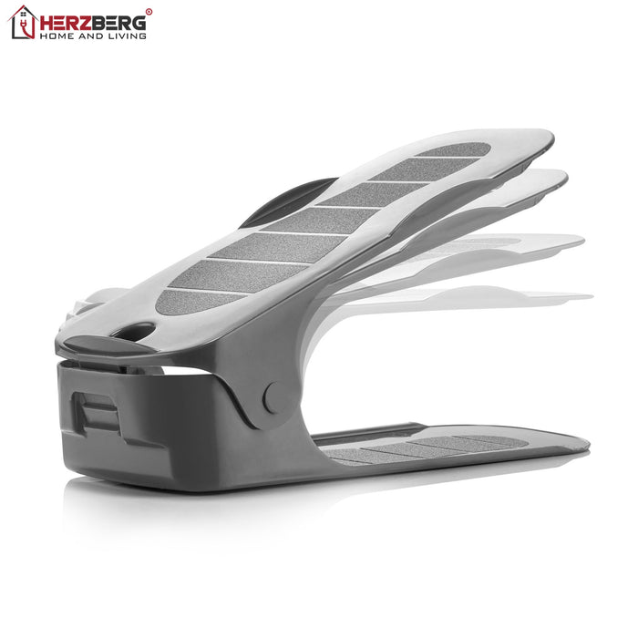 Herzberg HG-L674: 6 Stuks Schoengleuf Organisator - Schoenenrek - Bivakshop