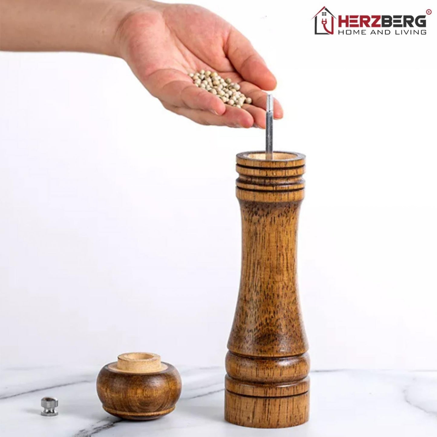 Herzberg houten pepermolen - Bivakshop