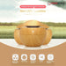 Herzberg luchtbevochtiger aroma olie diffuser donker hout - Bivakshop