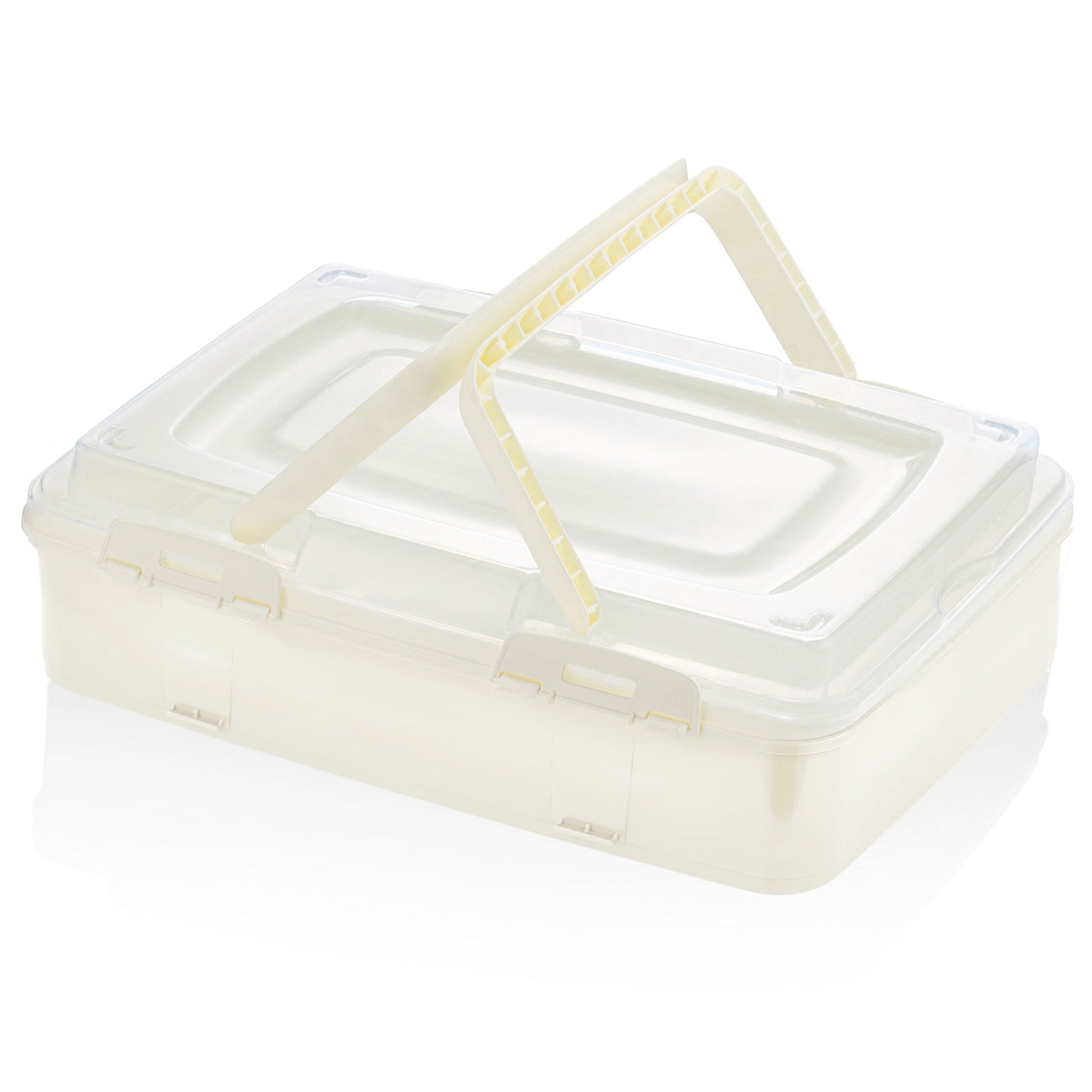 Herzberg Single-Tier Takeaway Gebak Draagdoos Ivoor - Bivakshop