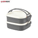 Herzberg Tetra-lunchbox met 2 lagen - BPA vrij - Bivakshop