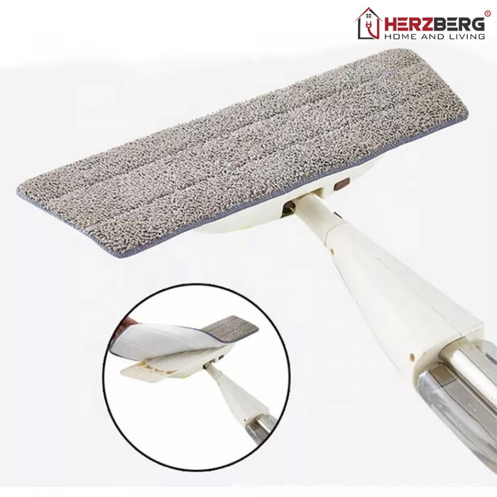 Herzberg vloerwisser met waternevel - vloermop - Bivakshop