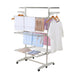Herzberg wasdroogrek met 3 niveaus wit - Bivakshop