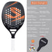 Hoge kwaliteit 3K carbon en glasvezel strand tennisracket set met bal en beschermhoe - Bivakshop