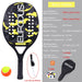 Hoge kwaliteit 3K carbon en glasvezel strand tennisracket set met bal en beschermhoe - Bivakshop