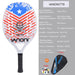 Hoge kwaliteit 3K carbon en glasvezel strand tennisracket set met bal en beschermhoe - Bivakshop