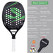 Hoge kwaliteit 3K carbon en glasvezel strand tennisracket set met bal en beschermhoe - Bivakshop
