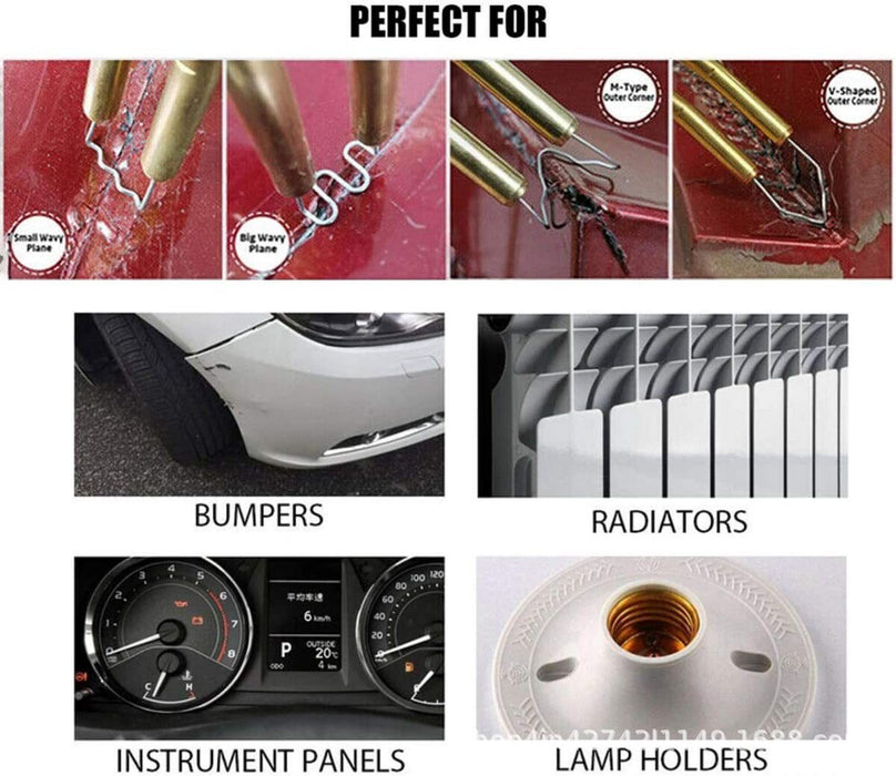 Hot Nietmachine - Plastic lasmachine bumper reparatie set - Bivakshop
