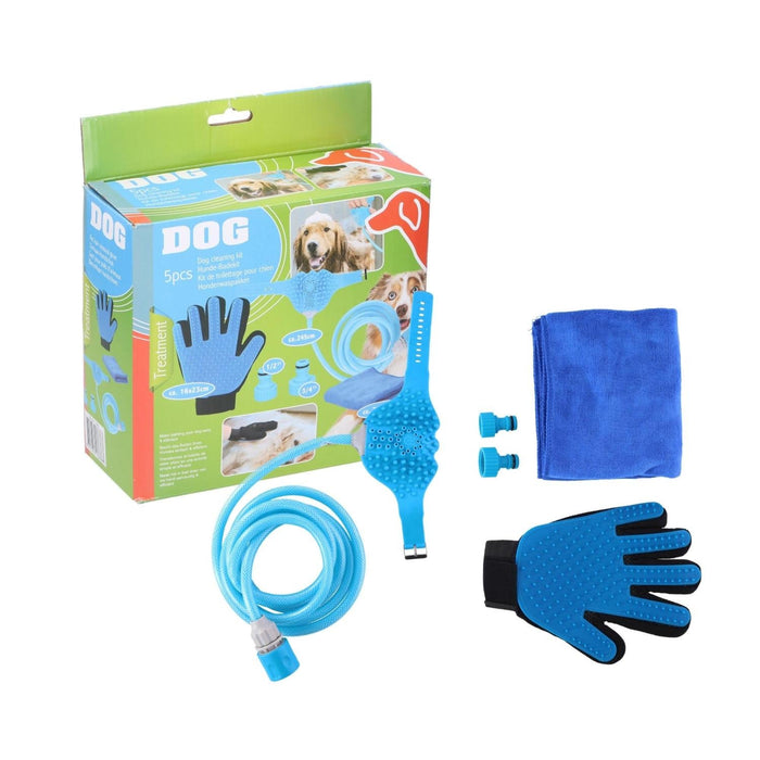 Huisdierbehandeling 5 stuks hondenwasmachine en -reiniger - Badset hond - Bivakshop
