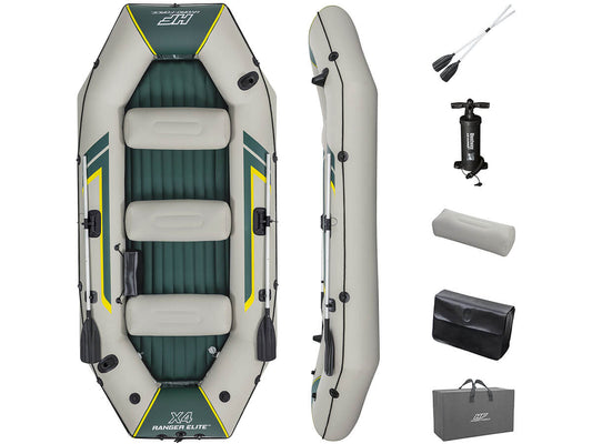 Hydro force ranger elite X4 raft set - Perfect voor vier-persoons avonturen! - Bivakshop