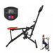 I-Kracht Total Fitness Crunch met digitale monitor Zwart - Bivakshop