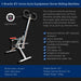 I-Kracht Total Fitness Crunch met digitale monitor Zwart - Bivakshop