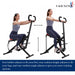 I-Kracht Total Fitness Crunch met digitale monitor Zwart - Bivakshop