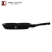 Imperial Collection 28 cm Marmer Gecoate Grillpan Zwart - Bivakshop