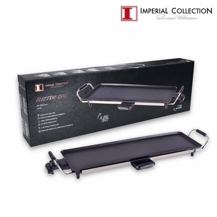 Imperial Collection elektrische multigrill van 70 cm - Bivakshop
