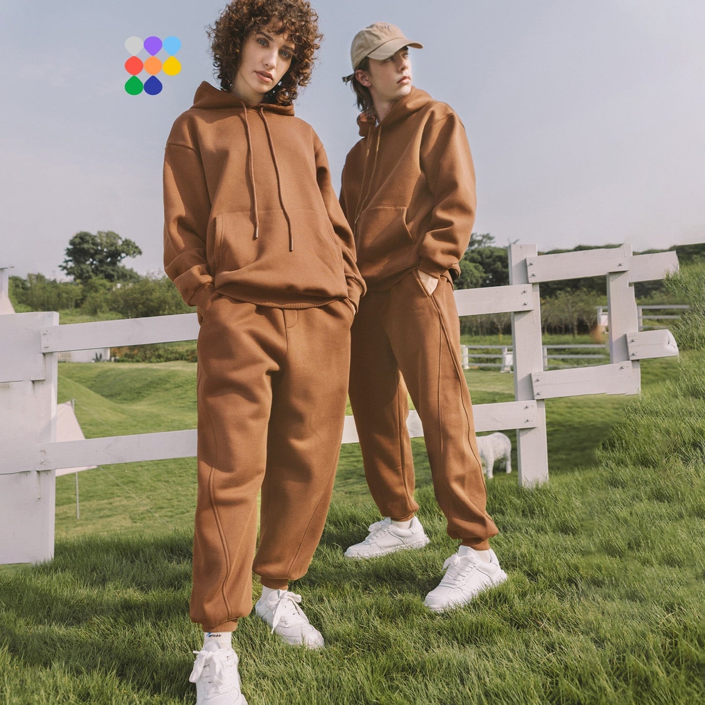 INFLATION Mannen fluwelen Trainingspak - Joggingpak - Broek en/of Hoody - Bivakshop