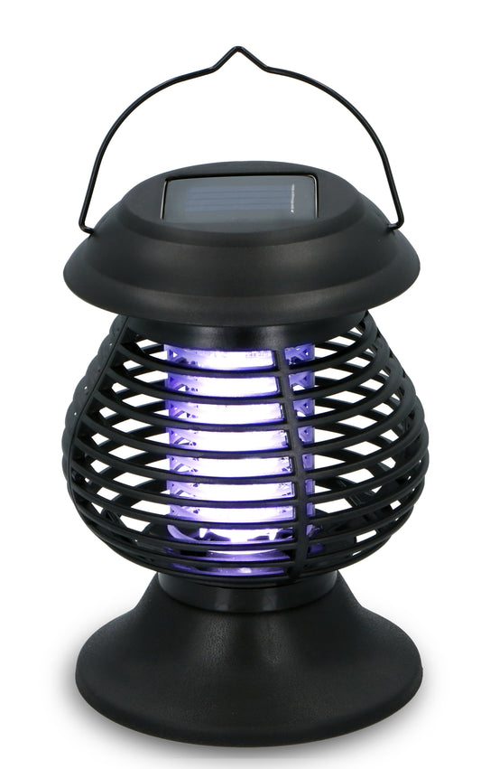 Insectenlamp solar 2-In-1 - Geniet van de zomer zonder muggen - Bivakshop