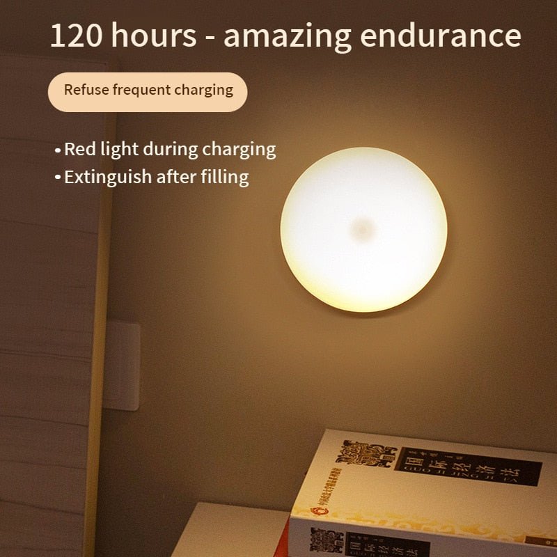 Intelligent Inductie Nachtlampje - Led - Oplaadbaar - Bivakshop