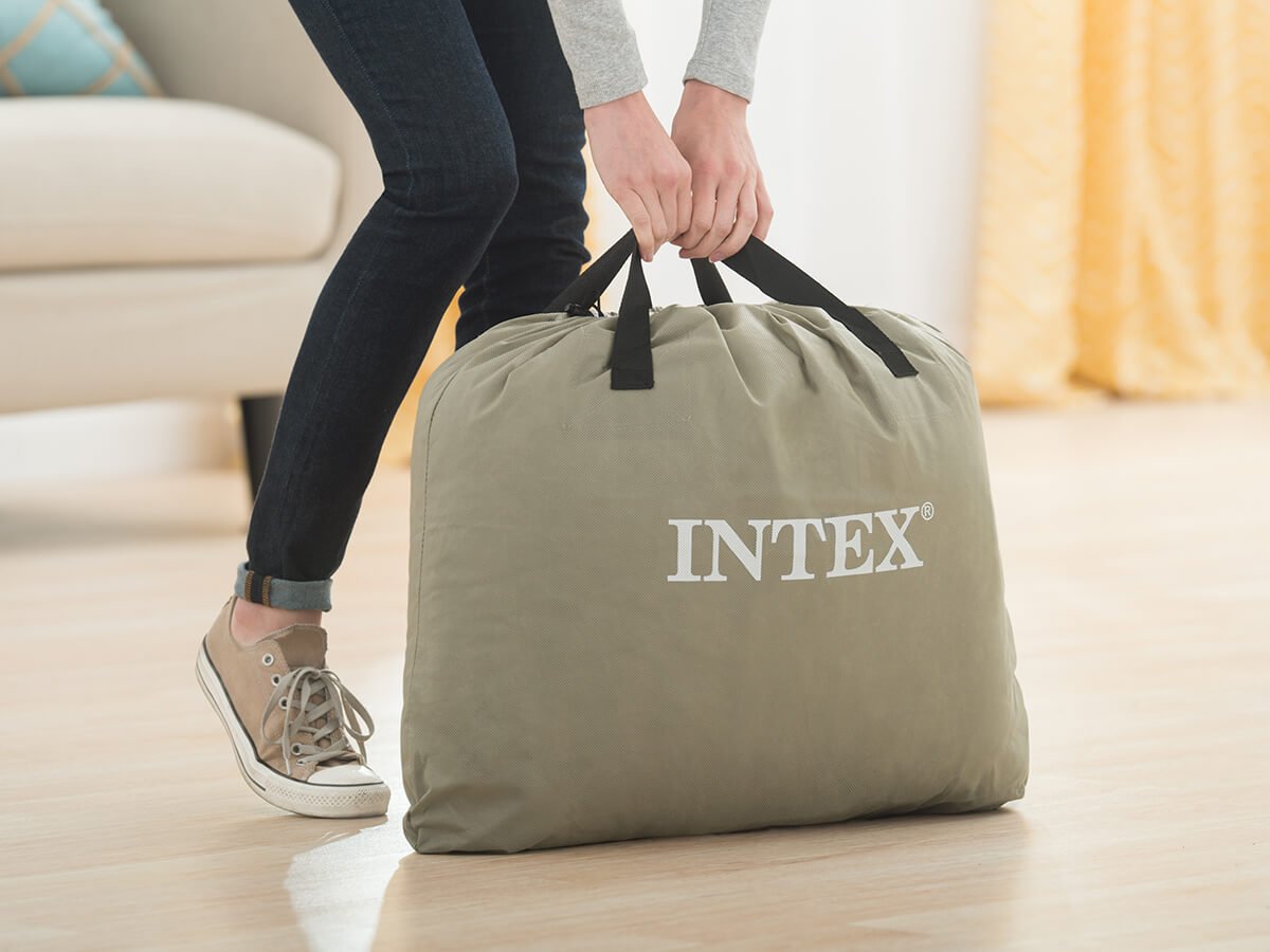 Intex comfort plush luchtbed - Twijfelaar - Bivakshop