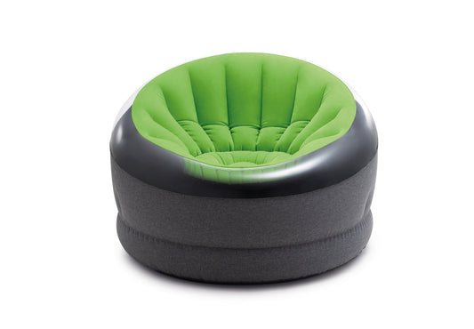 Intex Loungestoel Empire - Comfortabele opblaasbare relaxstoel in groen - Bivakshop