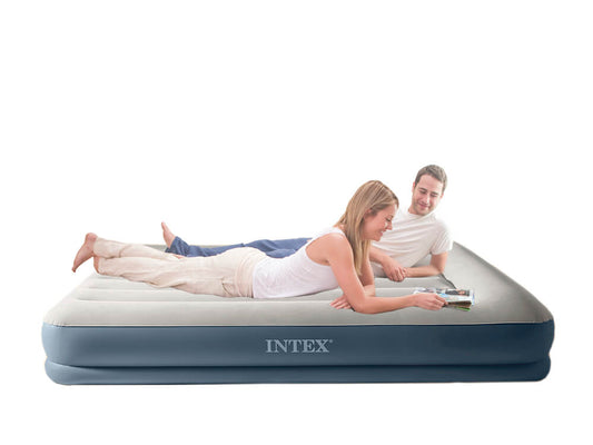 Intex pillow rest mid-rise luchtbed - Tweepersoons - Bivakshop