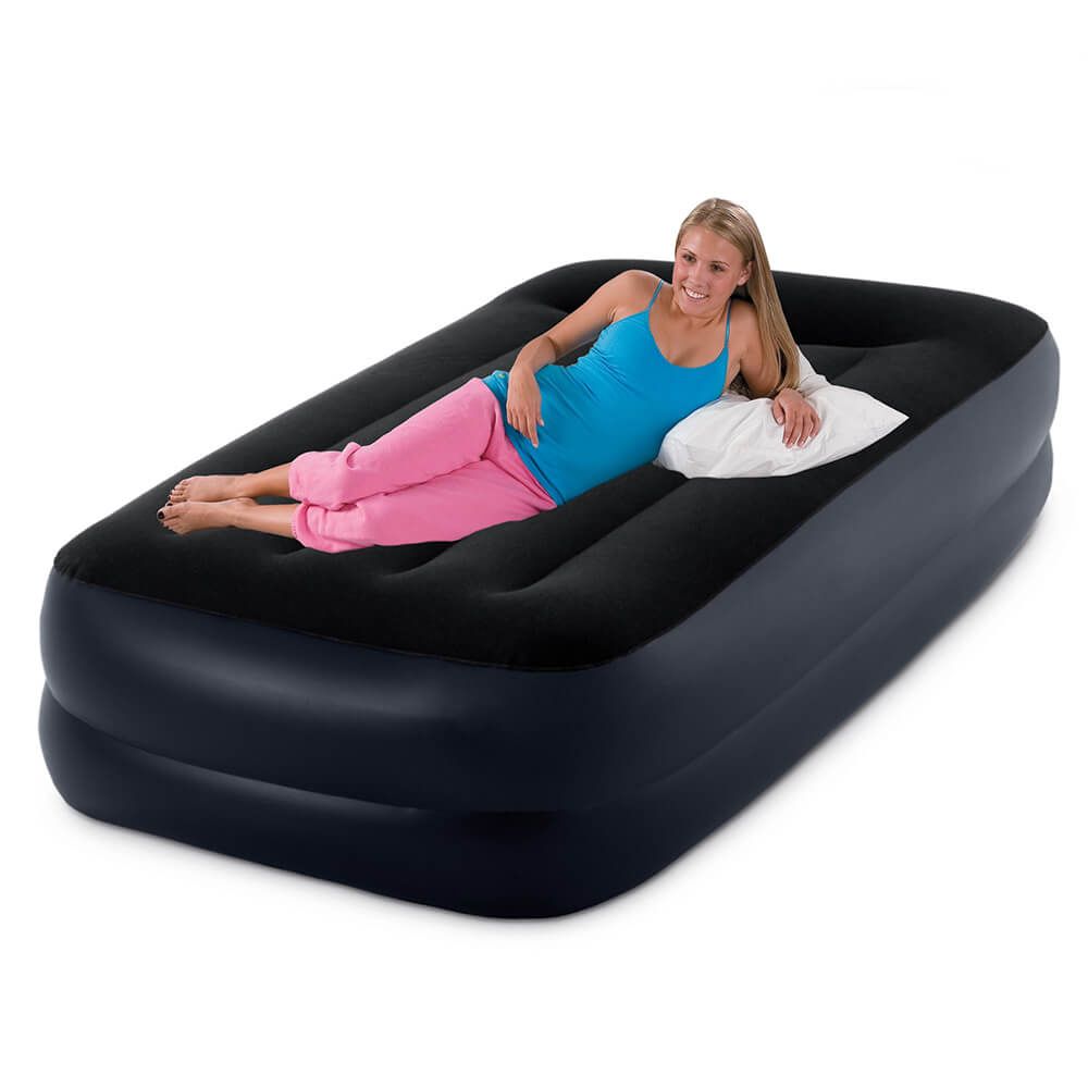 Intex pillow rest raised luchtbed - Eenpersoons - Bivakshop