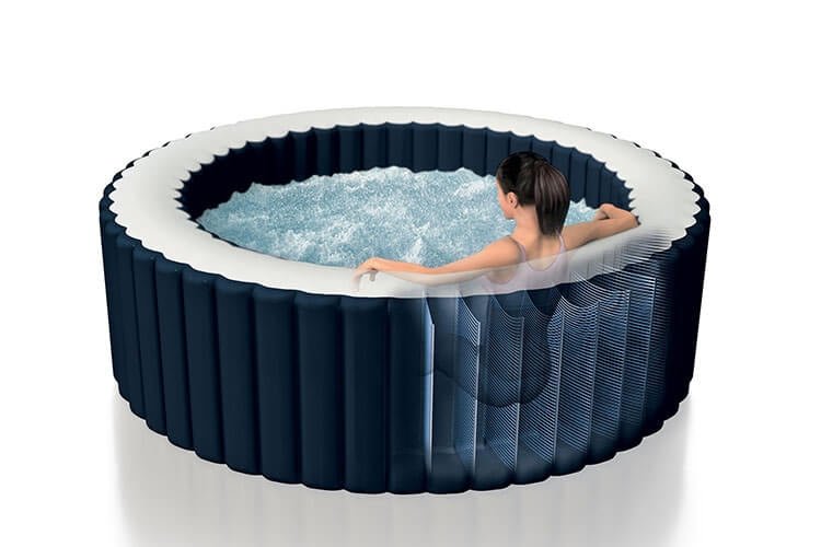 Intex Purespa Navy Opblaasbare Jacuzzi - Bivakshop