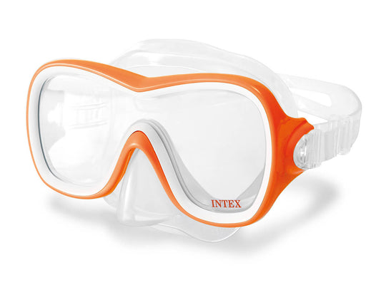 Intex Wave Rider Snorkelset - Comfortabele duikbril en snorkel voor volwassenen en kinderen vanaf 8 jaar - Bivakshop