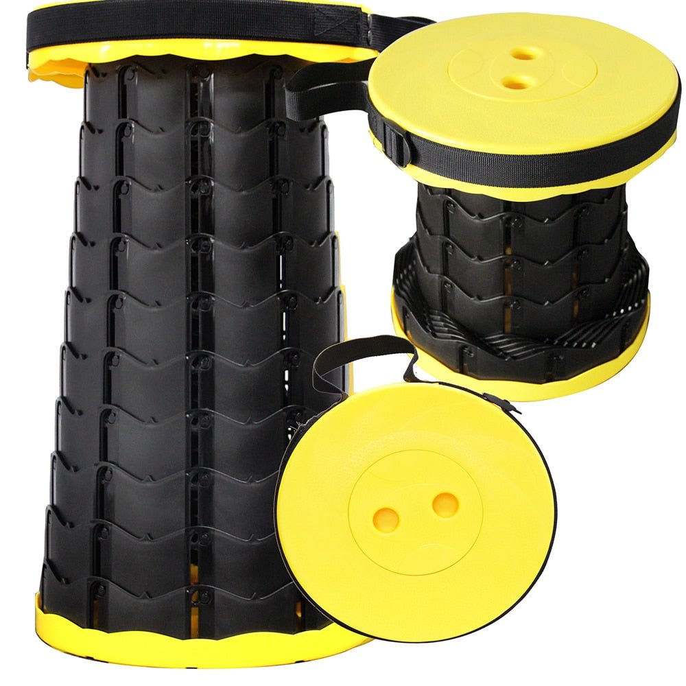 Intrekbare Kruk - Draagbare Lounge Klapstoel - Vissen stoel - Sportschool - Bivakshop