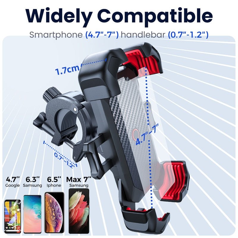Joyroom - Motor - Telefoonhouder - Universeel - 4.7-7 inch telefoons - Bivakshop