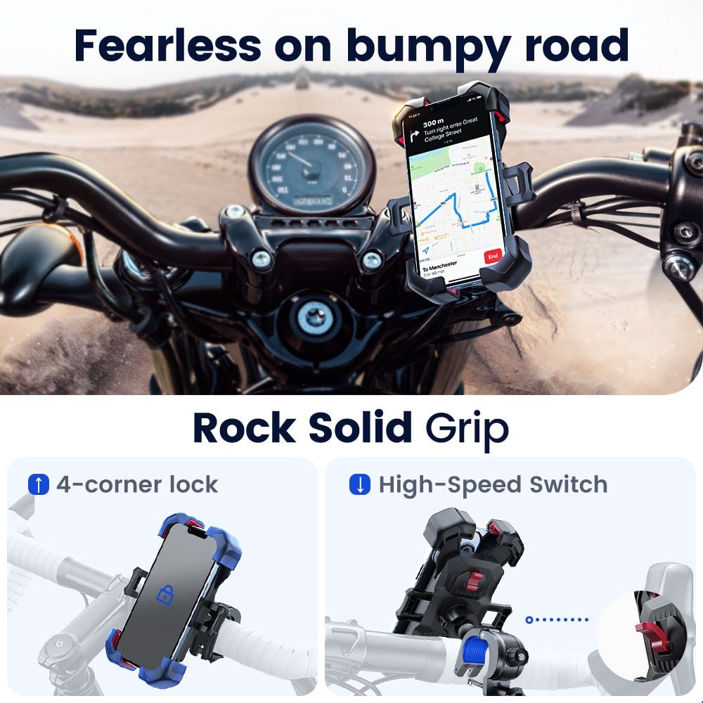 Joyroom - Motor - Telefoonhouder - Universeel - 4.7-7 inch telefoons - Bivakshop
