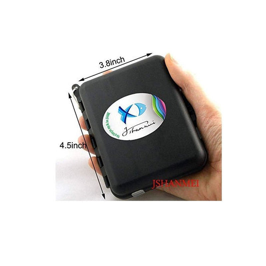 JSHANMEI 160 Stks/doos Vissen Accessoires - Kit Inclusief jig haken, lood en wartels - Met visgerei doos - Bivakshop