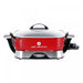 Just Perfecto JL-01: 1650W rode elektrische pan XXL - 5,5L - Bivakshop