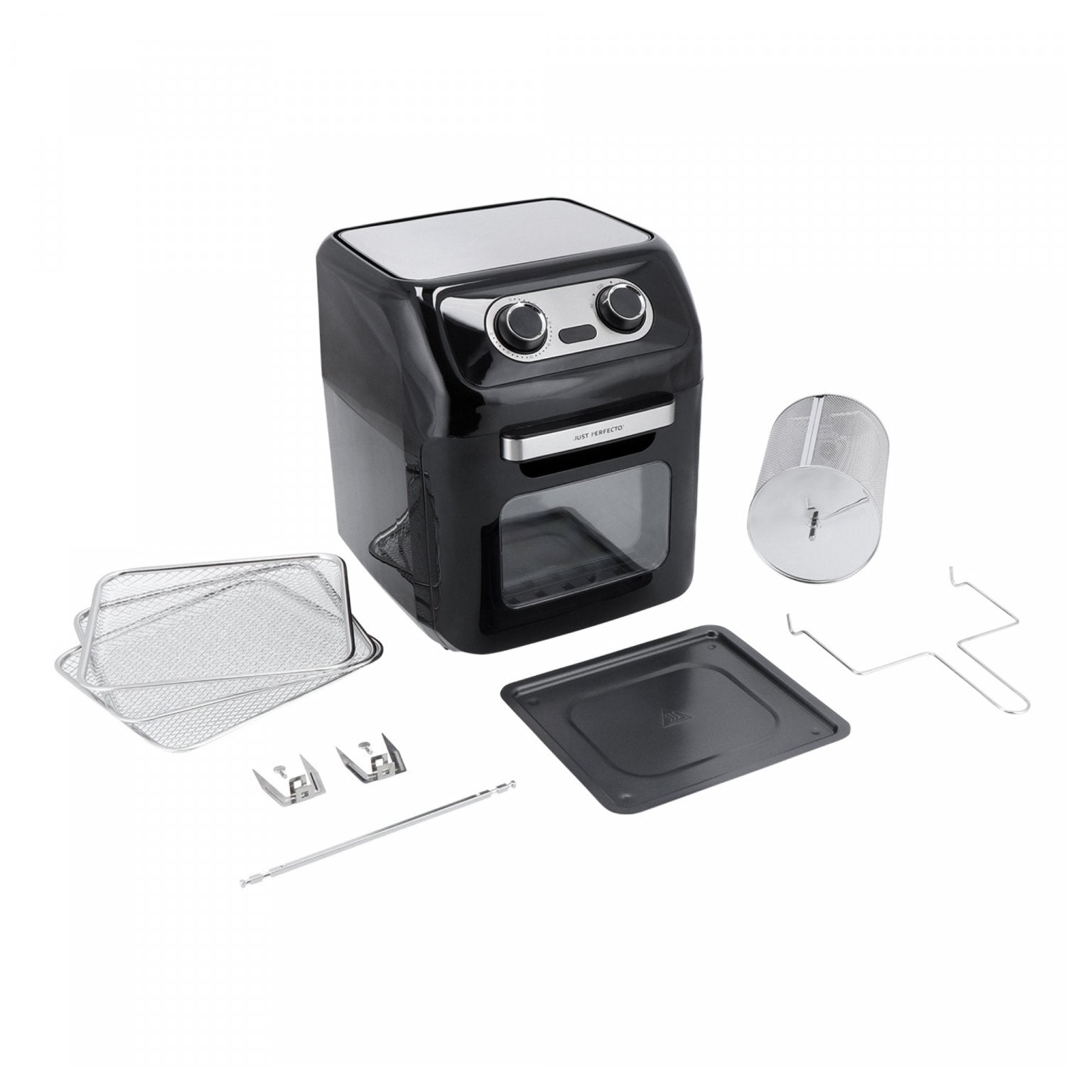 Just Perfecto JL-07: 1800W 12-in-1 Airfryer Oven XXL 12L - Bivakshop