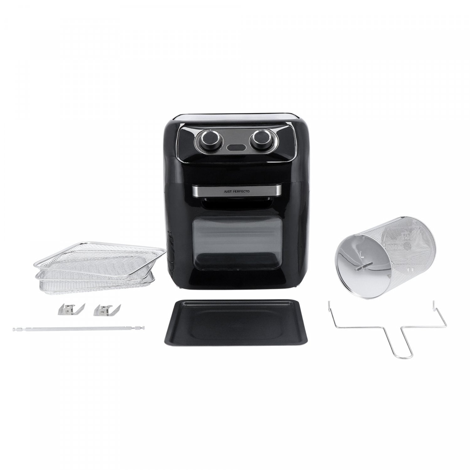 Just Perfecto JL-07: 1800W 12-in-1 Airfryer Oven XXL 12L - Bivakshop