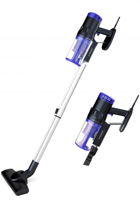 Just Perfecto JL-17: Blauwe 3-in-1 stofzuiger 800W met stok - Bivakshop