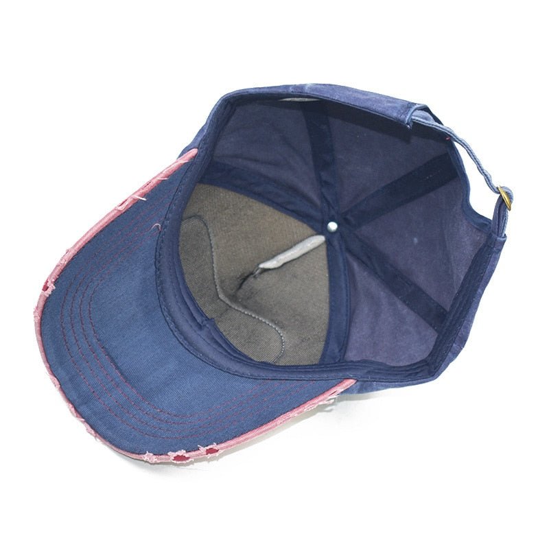 Katoen Baseball Cap - Unisex - Hiphop - 2023 mode - Denim - Bivakshop