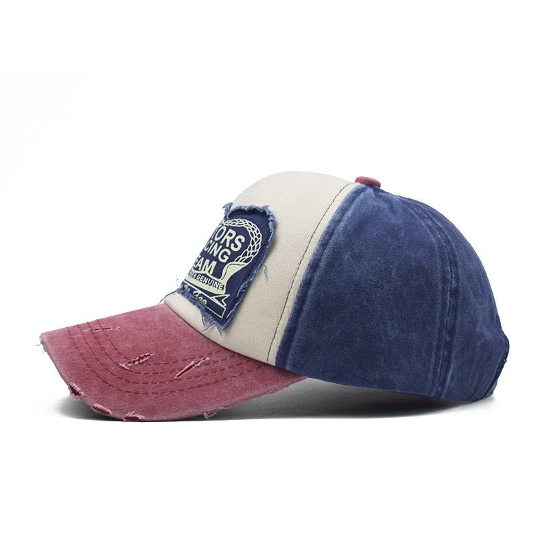 Katoen Baseball Cap - Unisex - Hiphop - 2023 mode - Denim - Bivakshop
